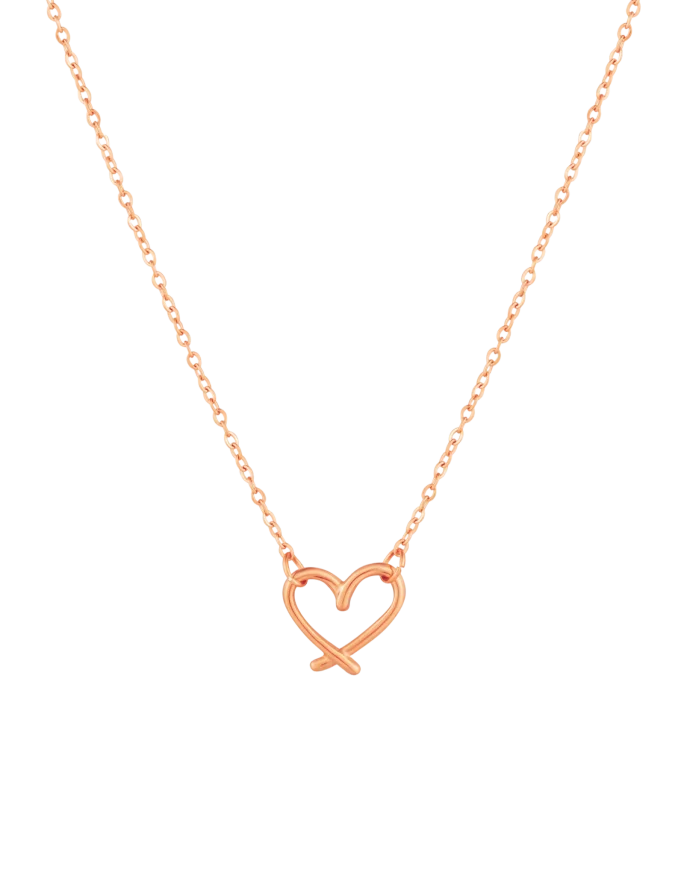Ogrlica Emery Rose Gold