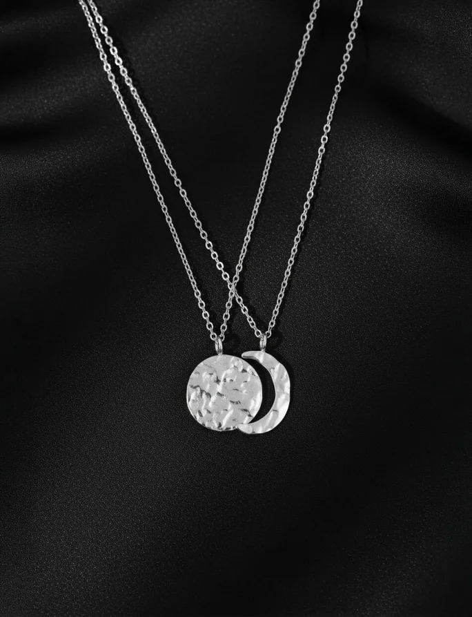 Ogrlica Lunara Silver