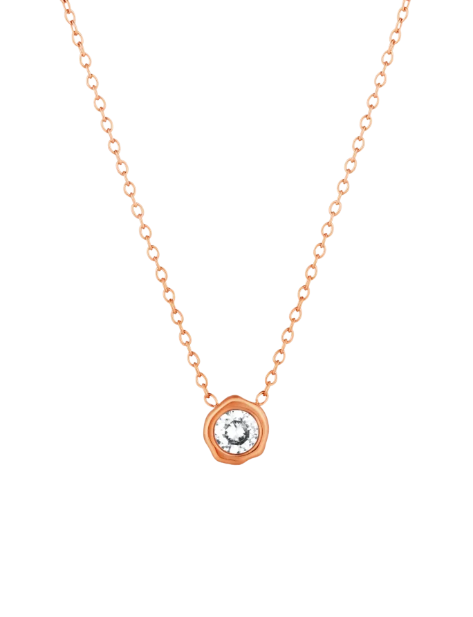Ogrlica Ellin Rose Gold