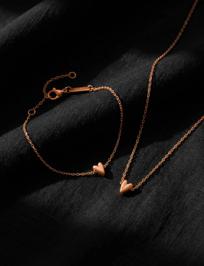 Ogrlica Amora Rose Gold