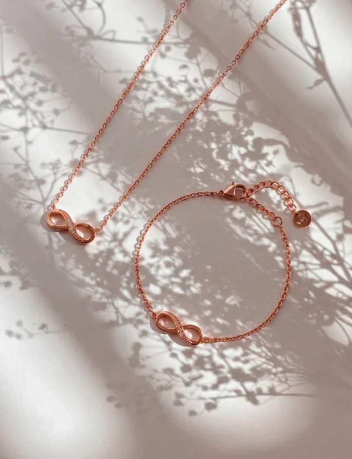 Ogrlica Enso Rose Gold