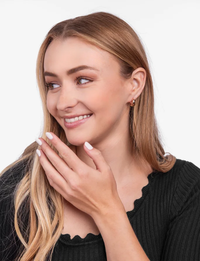 Naušnice Ringela Rose Gold