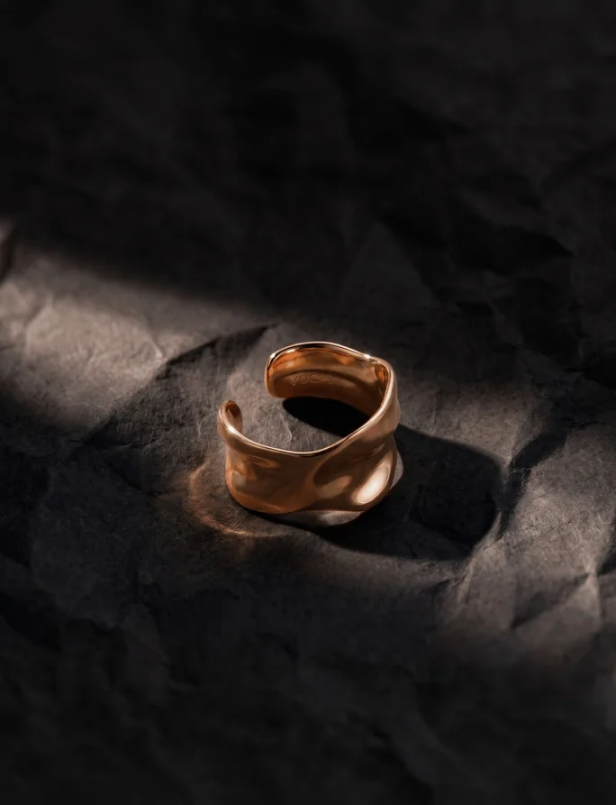 Naušnice Obsid Rose Gold