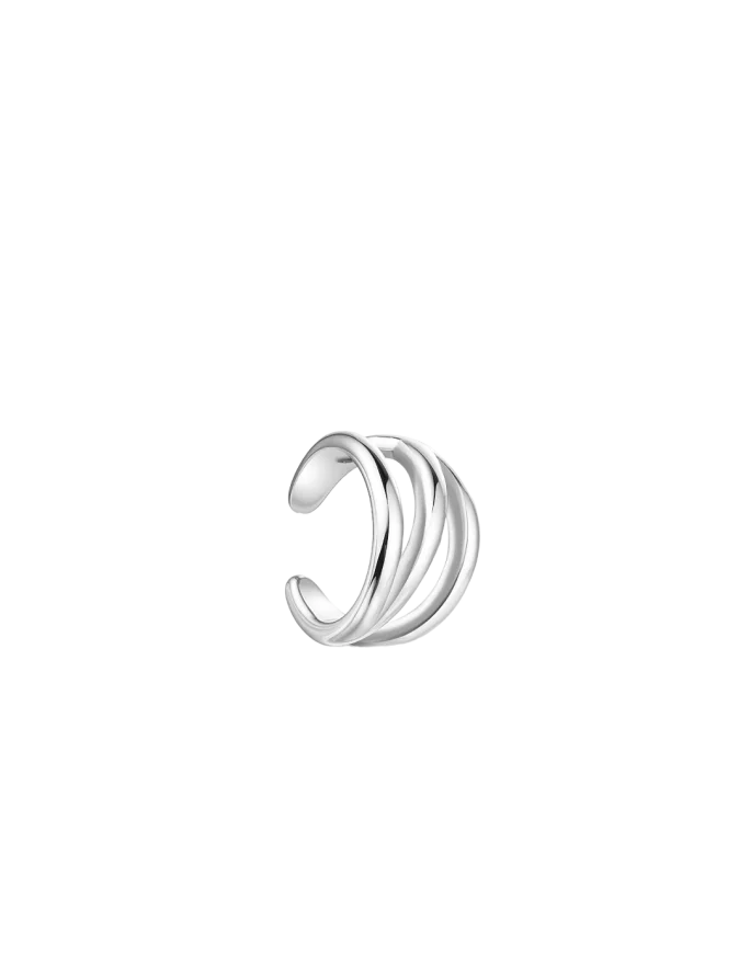 Naušnice Rift Silver