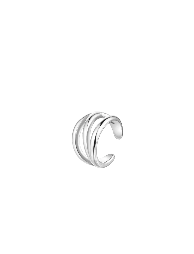Naušnice Rift Silver