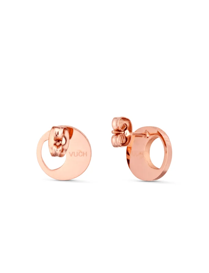Naušnice Moon Rose Gold