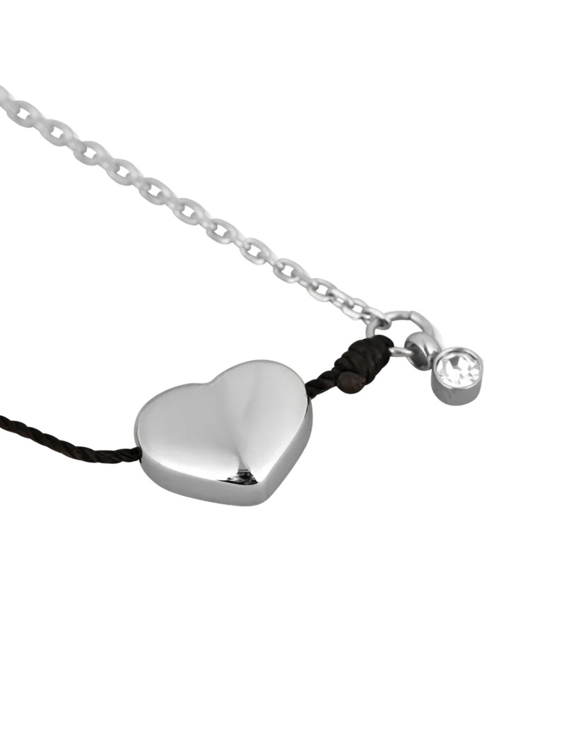 Narukvica Shiny Heart Black