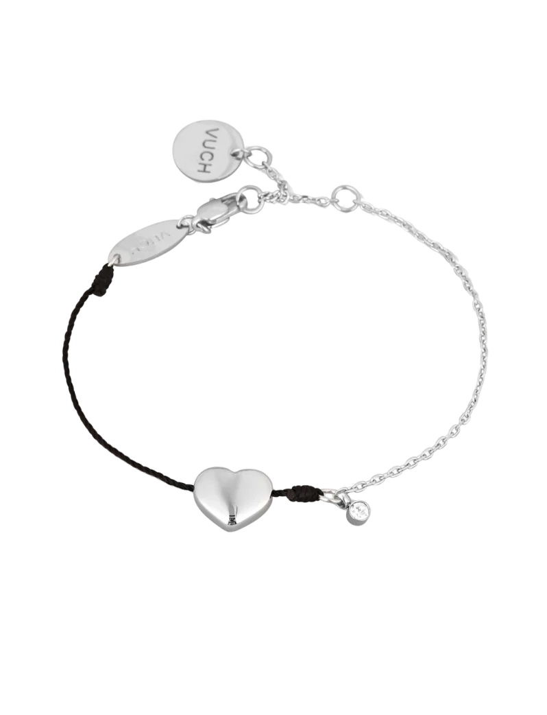 Narukvica Shiny Heart Black