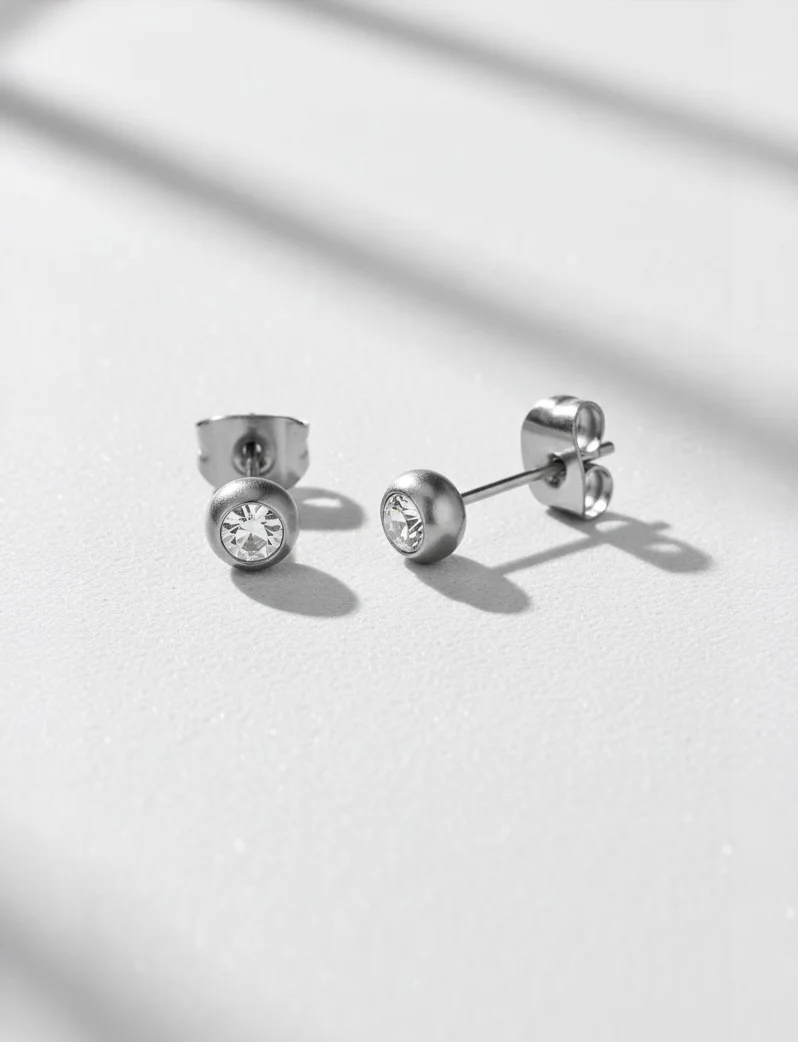 Naušnice Gem Silver