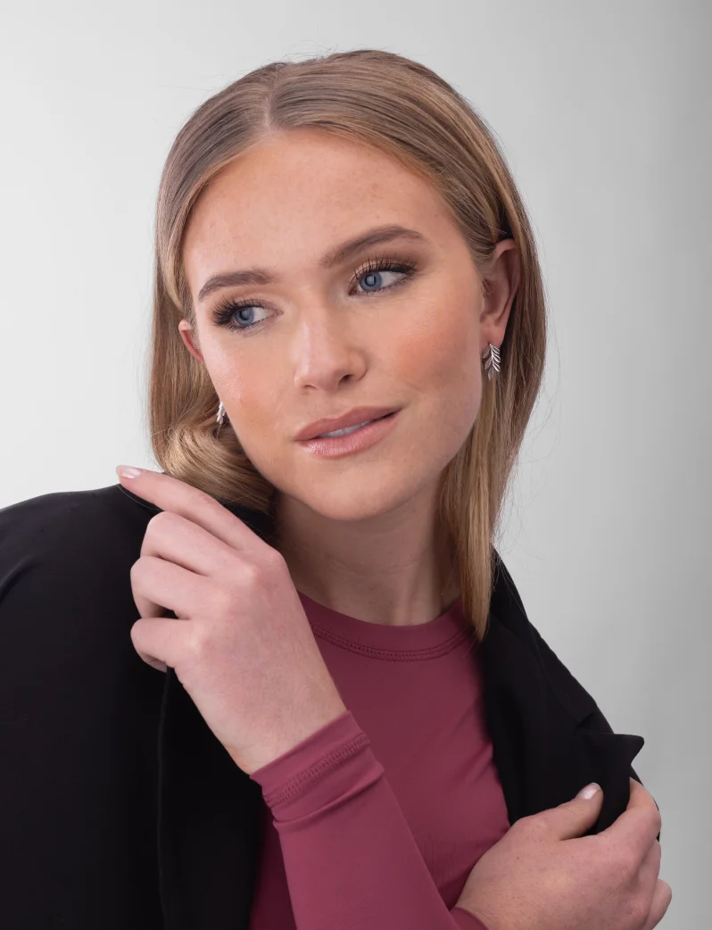 Naušnice Floriana Silver