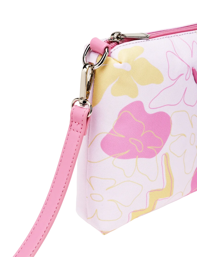 Nuria Flowers Line Pink
