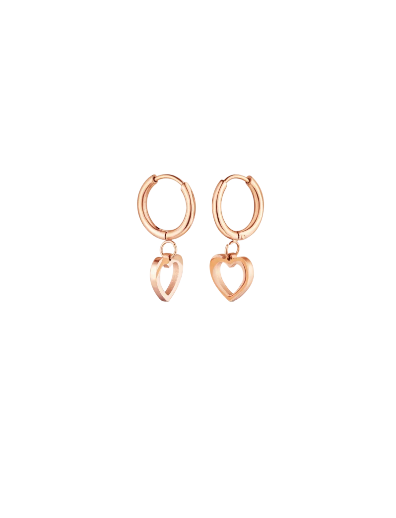 Naušnice Glimmer Rose Gold