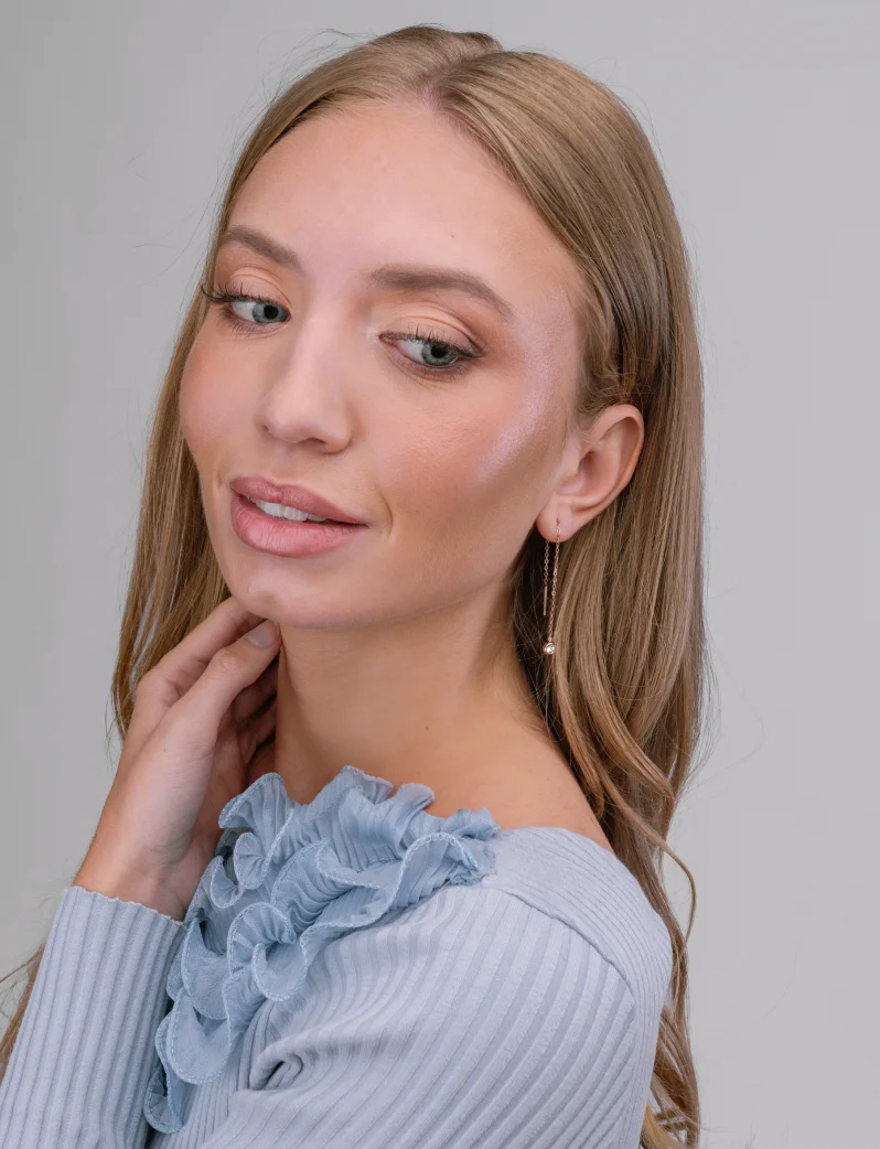 Naušnice Saria Rose Gold