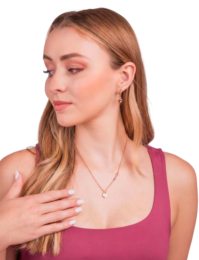 Ogrlica Zibella Rose Gold