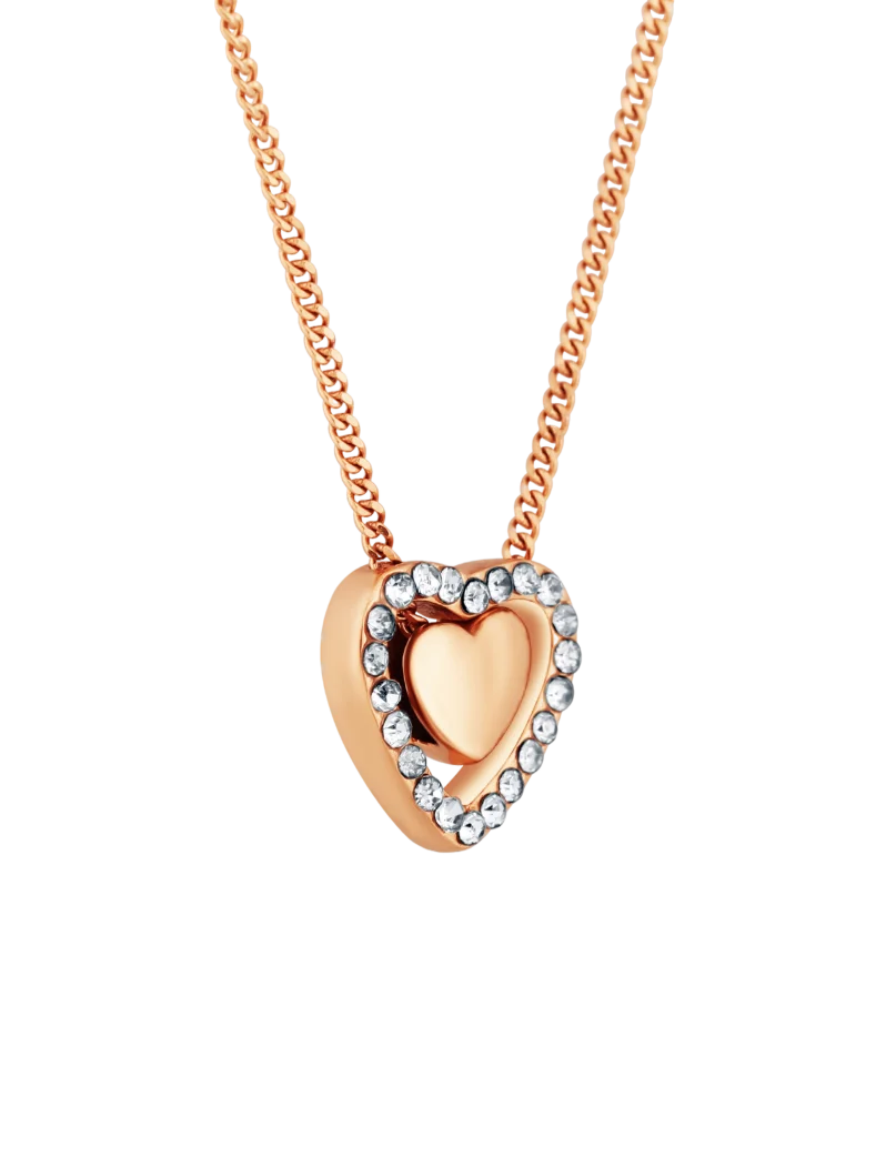 Ogrlica Lunira Rose Gold