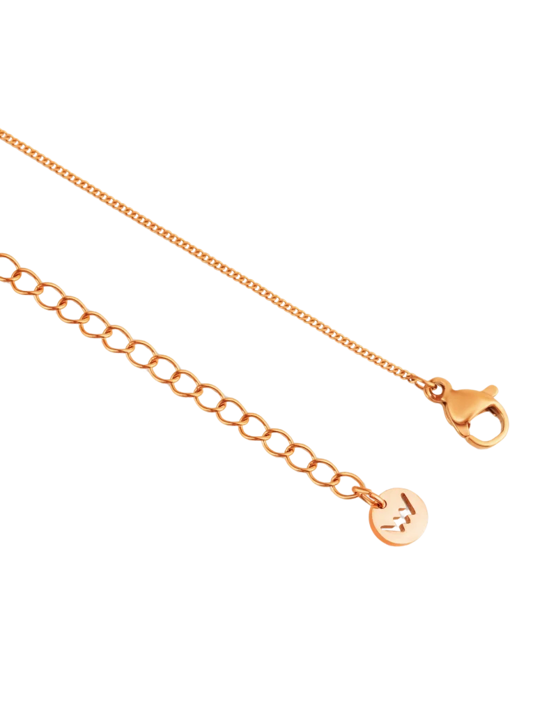 Ogrlica Lunira Rose Gold
