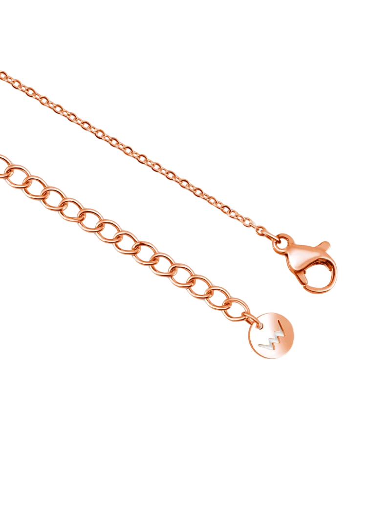 Ogrlica Amelora Rose Gold