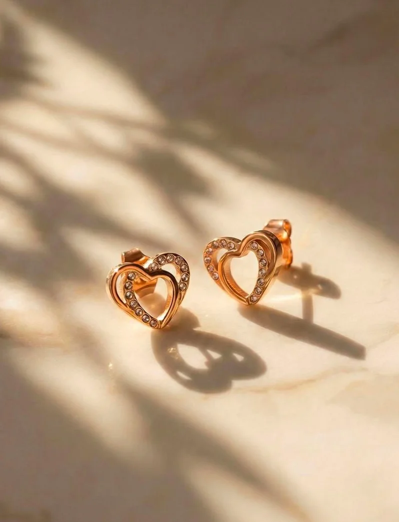 Naušnice Costalla Rose Gold
