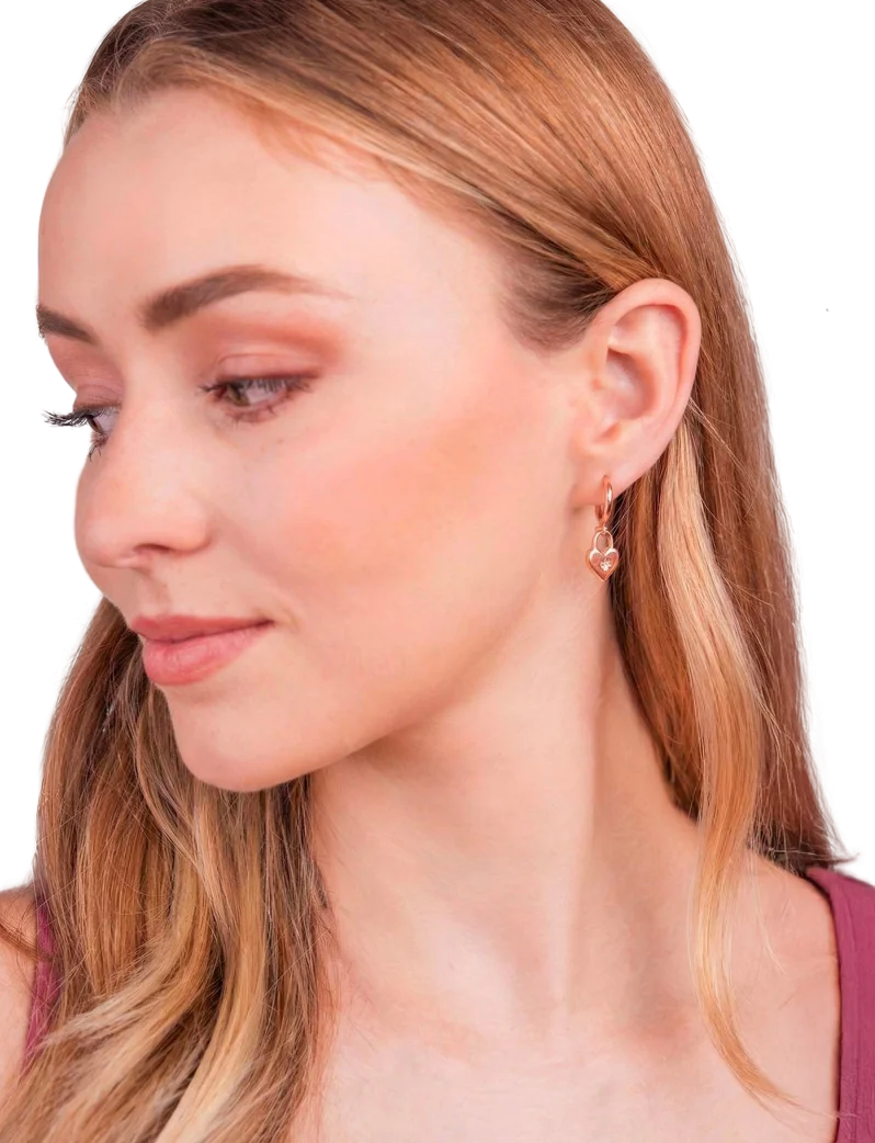Naušnice Zibella Rose Gold