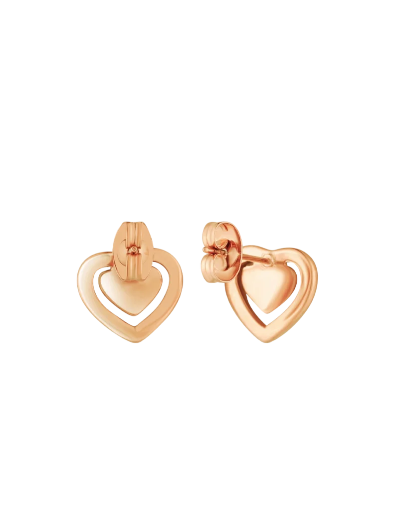 Naušnice Lunira Rose Gold