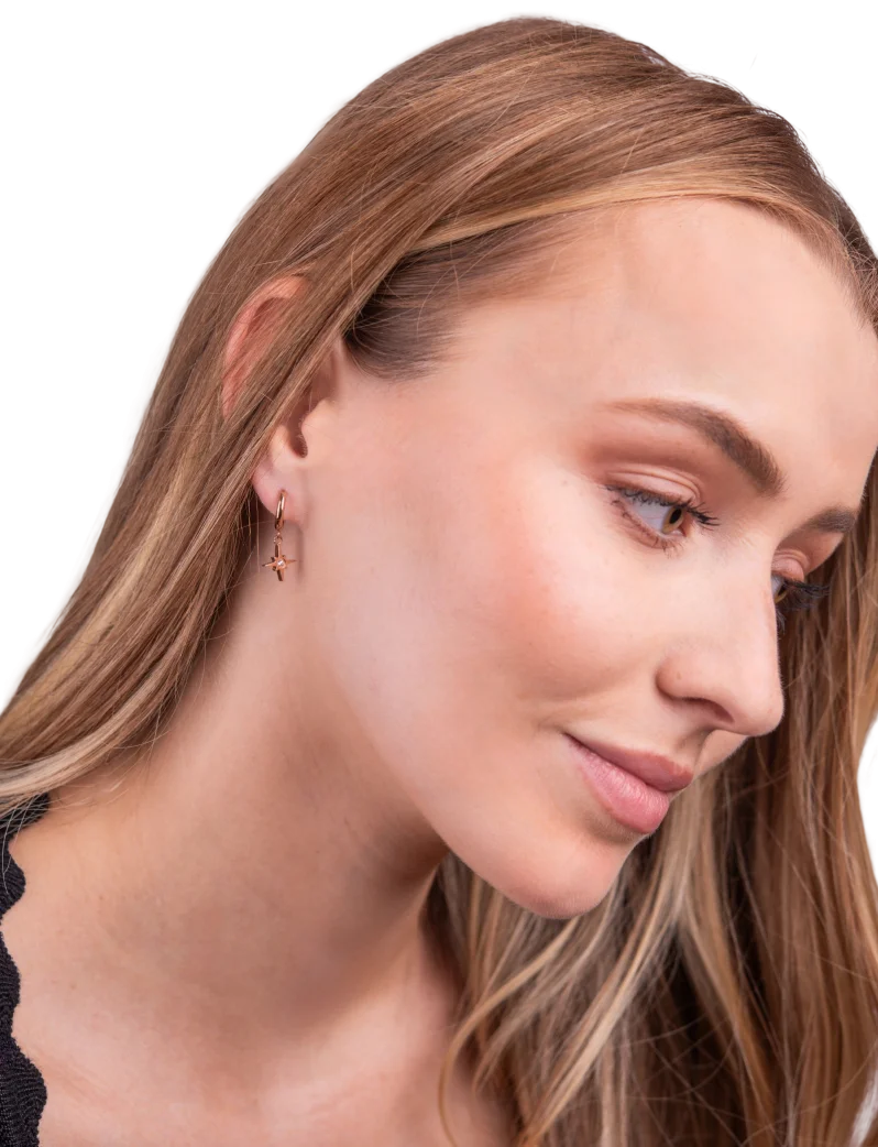 Naušnice Staria Rose Gold