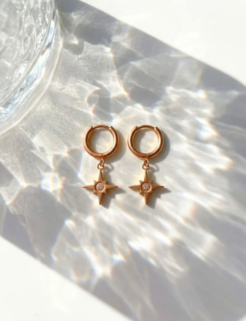 Naušnice Staria Rose Gold