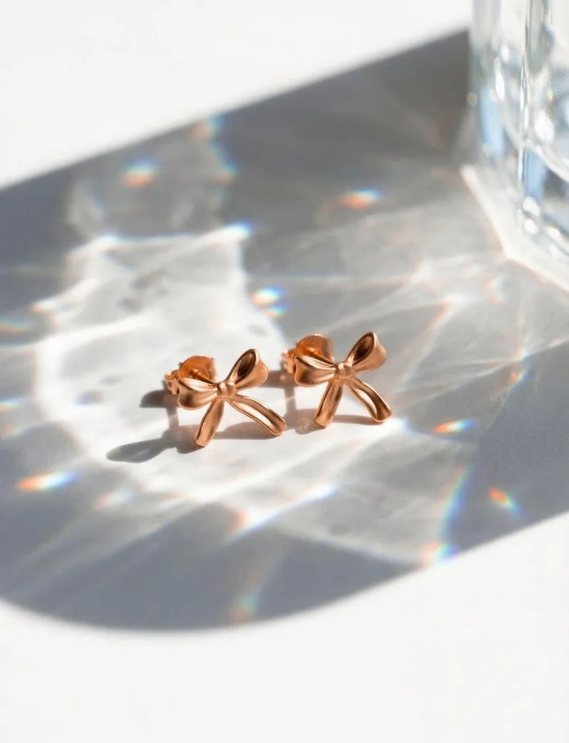 Naušnice Celiva Rose Gold