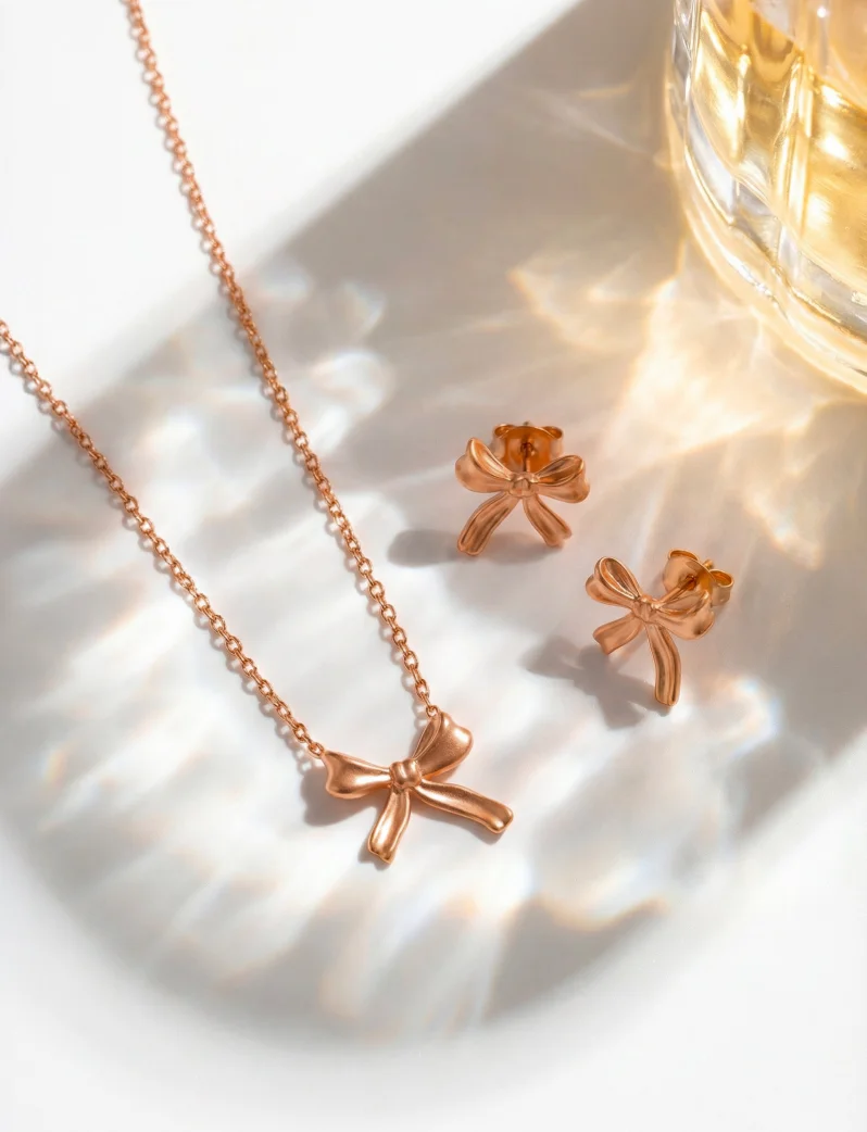 Naušnice Celiva Rose Gold