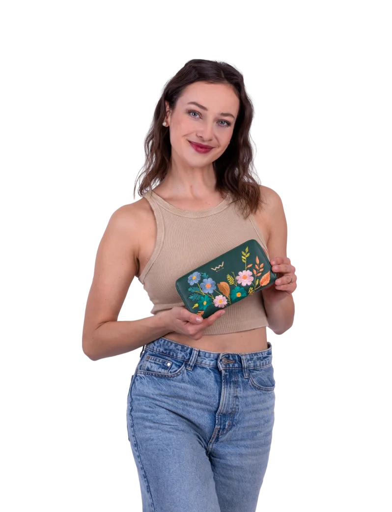 Nightie Nicci Flowers Green