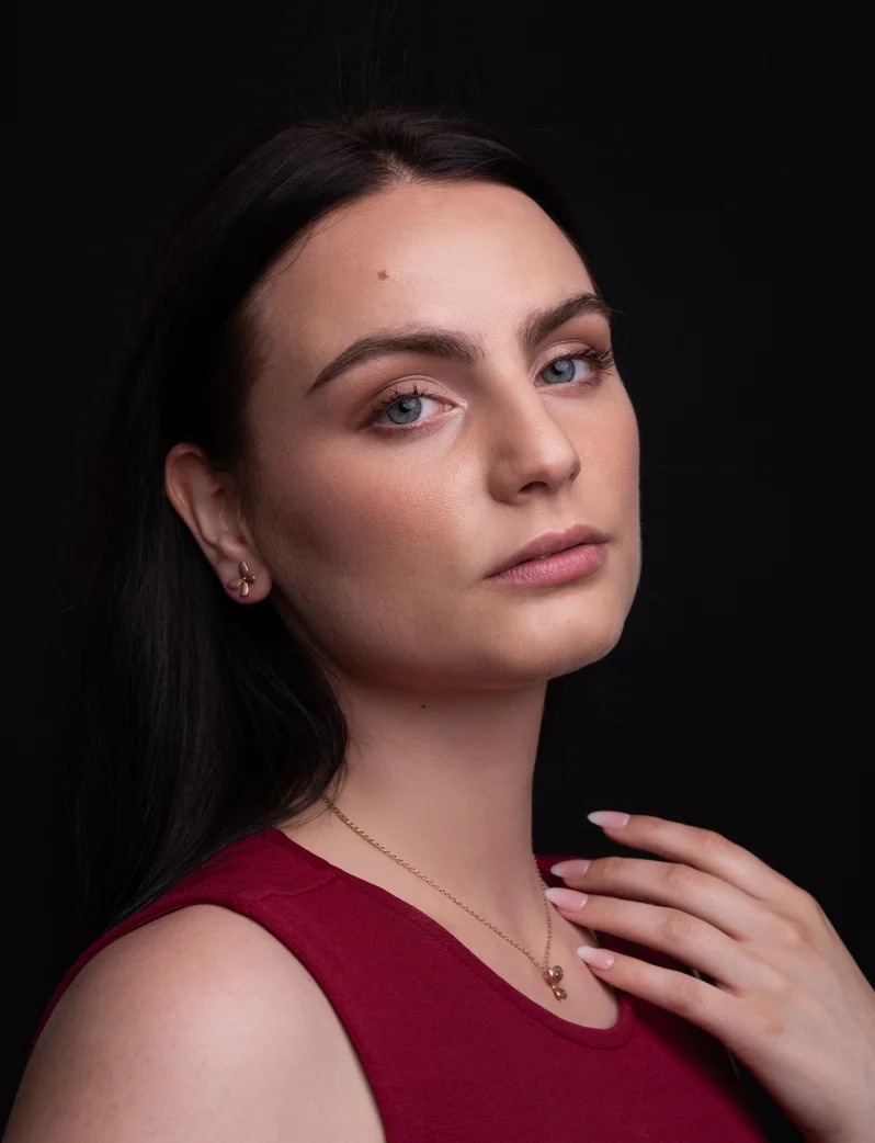 Ogrlica Sanija Rose Gold