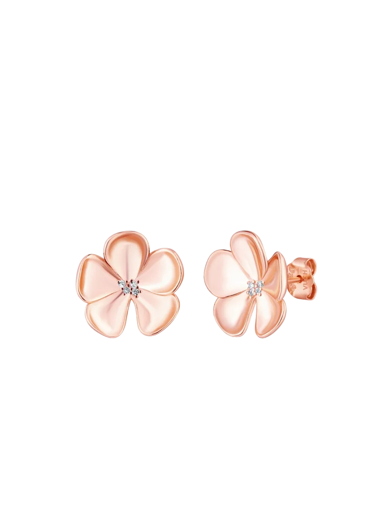 Naušnice Floret Rose Gold