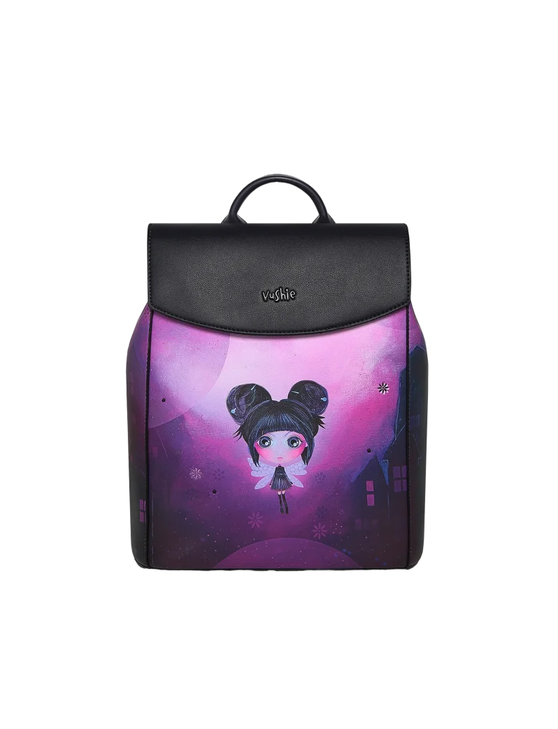 Vivian Rounded Flap Backpack