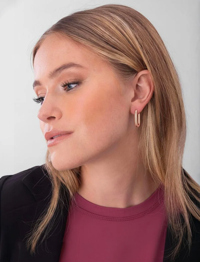 Naušnice Alira Rose Gold