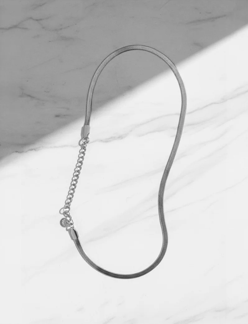 Ogrlica Evoa Silver