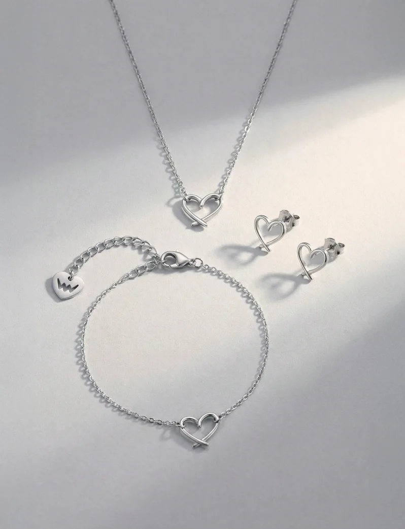 Ogrlica Emery Silver