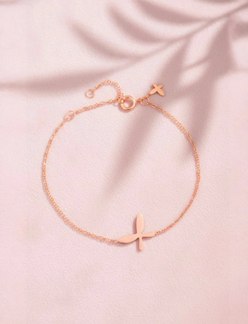 Narukvica Elaria Rose Gold