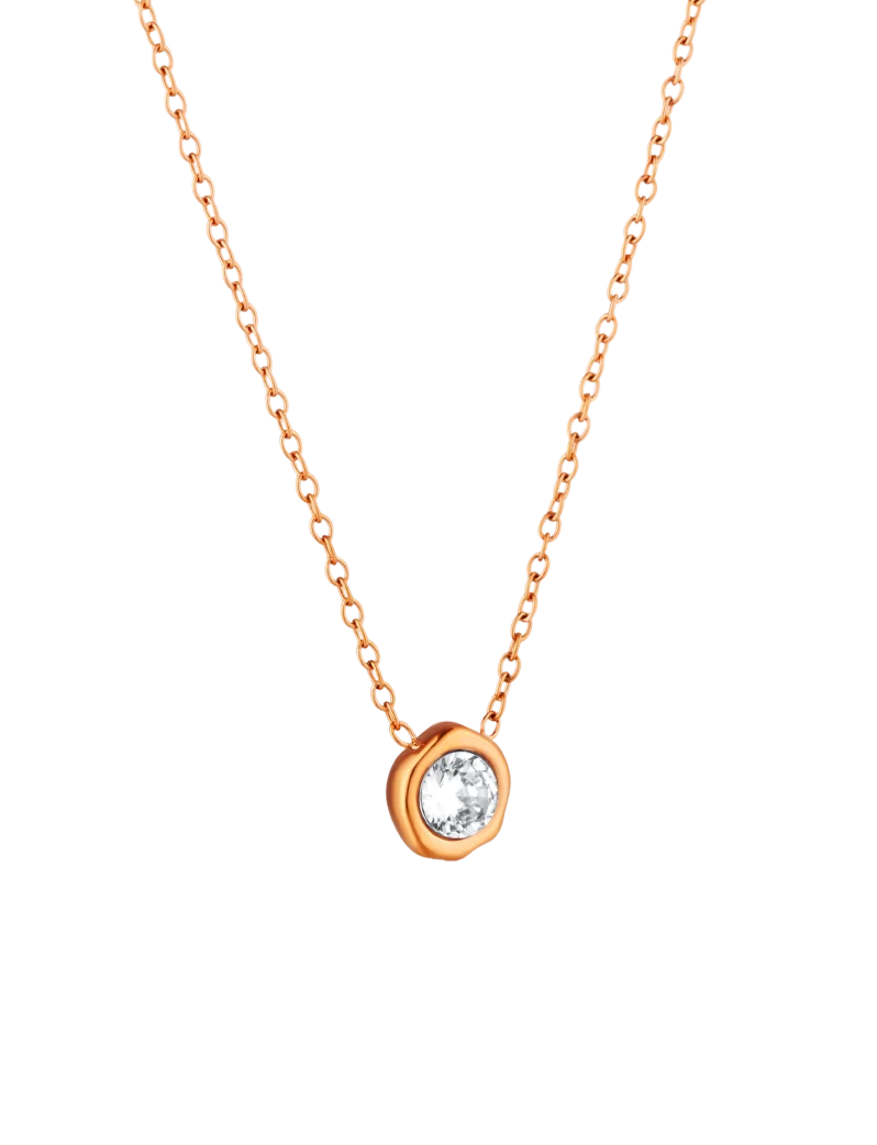 Ogrlica Ellin Rose Gold