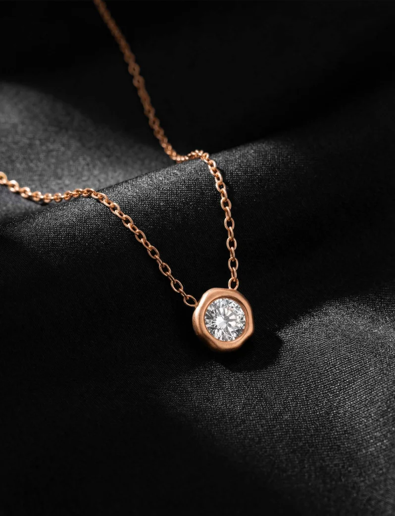 Ogrlica Ellin Rose Gold