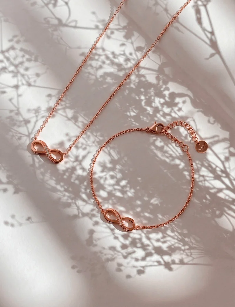 Ogrlica Enso Rose Gold