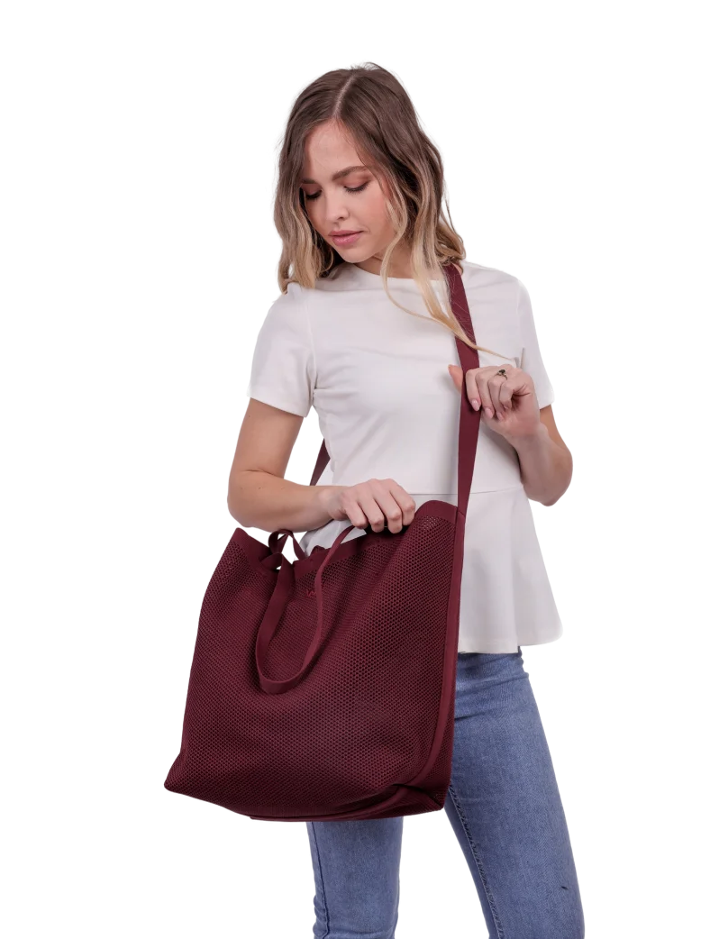 Gardell Knit Wine Red