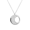 Ogrlica Moon Silver