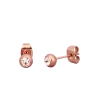 Naušnice Gem Rose Gold
