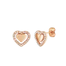 Naušnice Lunira Rose Gold