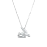 Ogrlica Dove Silver