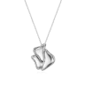 Ogrlica Calyx Silver